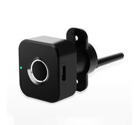 Verrou d'armoire intelligent avec accès à empreintes digitales, kit de verrouillage électronique rechargeable supportant 20 empreintes digitales pour un rangement sécurisé dans les tiroirs et armoires