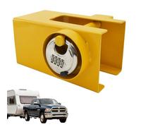 Verrou D'attelage De Remorque - Verrou De Remorque | Loçk D'attelage De Caravane, Remorquee Antivol Robuste Hitcħ | Loçk De Coupleur De Trãiler - Équipement De Conteneur De Porte De Chargement Cric De