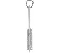 Verrou de barrière baionette 14x400mm à anneau zingué - - 9525212