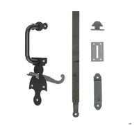 Verrou de bâtiment - MERMIER - M-406001 - Battant 300 mm - Acier brut - Mentonnet à vis