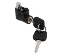 Verrou de batterie de vélo électrique avec clés de sécurité pour Hailong, 2 boîtiers de batterie/batteries de vélo électrique, verrouillage d'alimentation en métal, clé de sécurité portable, clé