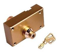 Verrou de blocage 7 ailettes cylindre 46,5mm axe 70mm droit - POLLUX - 156700D