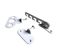 Verrou de blocage de fenêtre, limiteur de fenêtre, contrôleur d'angle, gousset fixe, bouchon de renfort coupe-vent, accessoires de fenêtre pratiques(Style 1)