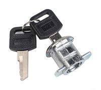 Verrou de boîte à outils avec mécanisme de liaison en alliage, rotation à 180 degrés, déverrouillage pour tiroir et armoire de sécurité (J)