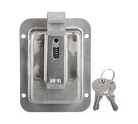 Verrou de boîte à outils de camion,de boîte à outils de camion - Verrous de meubles en acier inoxydable, serrures de à - Serrure de panneau antivol, encastrée, professionnelle, pour