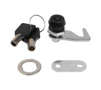 Verrou de boîte à outils en alliage de zinc avec clés, ensemble de serrures d'armoire, serrure à crochet résistant aux intempéries pour camping-car, remorques, casiers de rangement et boîtes à outils