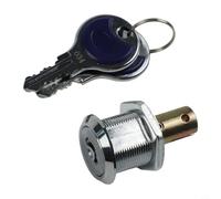 Verrou de boîte à outils en alliage pour rangement en métal, serrure de tiroir avec mécanisme de rotation à 160°, serrure de porte sécurisée pour armoires à outils et tiroirs (A)