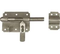 Verrou de box à cadenas ø12 mm, acier inox brossé