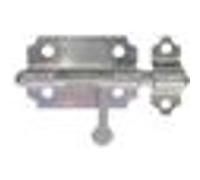 Verrou de box bouton poire diamètre 12mm bichromaté - JARDINIER MASSARD - M-498123 Noir G