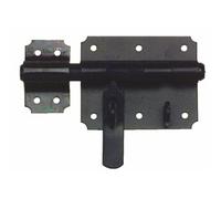 Verrou de box porte cadenas 16 mm noir - JARDINIER MASSARD - 9521183