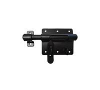 Verrou de box porte-cadenas noir - DIAMETRE - Ø 16, Finition - Noir