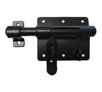 Verrou de box porte-cadenas standard MERMIER Noir - Ø16 mm - M-499162 Noir G