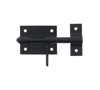 Verrou de box standard BOURG MERMIER - Ø 14 mm - Noir - M-498142 Noir G