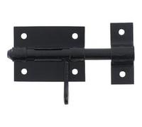 Verrou de box standard BOURG MERMIER - Ø 10 mm - Noir - M-498102 Noir G