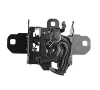 Verrou de capot de voiture 1J0823509 Noir Compact Portable Ensemble de loquet de capot de moteur de remplacement pour Protection de sécurité antirouille en fer haute résistance