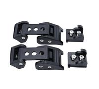 Verrou de Capot Lot de 2 loquets de capot de verrouillage de moteur de voiture pour Jeep Wrangler JK 2007-2018 JL JLU Gladiator JT 2018-2021 Serrure de Capot
