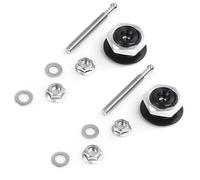 Verrou de Capot Lot de 2 verrous de capot de voiture universels 30 mm, antivol, tige filetée 53 mm Verrou De Capot Moteur