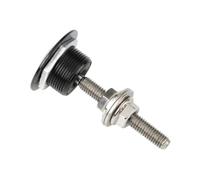 Verrou De Capot Moteur Kit de clips de verrouillage de capot universels à bouton-poussoir de 32 mm, verrouillage rapide du capot moteur HL-1002 Verrou de Capot(Black)