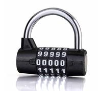 Verrou de casier en alliage de zinc avec code à 5 chiffres, parfait pour les salles de sport et les zones de stockage