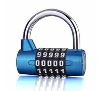 Verrou de casier en alliage de zinc avec code à 5 chiffres, parfait pour les salles de sport et les zones de stockage