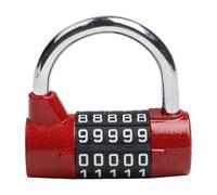 Verrou de casier en alliage de zinc avec code à 5 chiffres, parfait pour les salles de sport et les zones de stockage