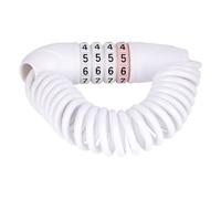 Verrou de casque - Combinaison à 4 chiffres pour vélo, moto, antivol | Verrous de sécurité portables rétractables pour bagages, poussette, roue, accessoire de sécurité universel pour vélo