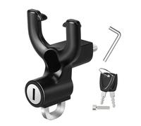Verrou de casque de scooter - Crochet en aluminium, clip de suspension | Support universel de prévention du vol, support de sécurité robuste pour moto tout-terrain, cruiser, cyclomoteur, cyclomoteur