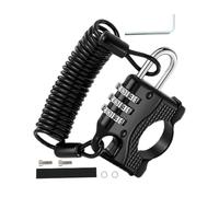 Verrou de Casque - Dispositif Antivol À Combinaison De Chiffres - Cadenas Pour Casque De Vélo Électrique - Pour Adultes Hommes Femmes Stationnement Extérieur Motocyclette Nuit