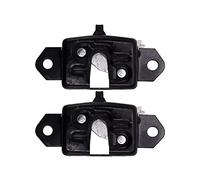 Verrou de coffre Lot de 2 serrures de hayon de voiture noires, serrure de porte serrure de porte pour Nissan pour Navara pour D40 2004-2012 90503-JT30A 90503-EB700