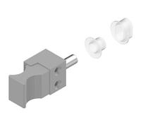 Verrou de condamnation longueur 19,5mm gris aluminium RAL9006 - LA CROISEE DS - DS6219-007