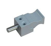 Verrou de condamnation longueur 9,5mm gris aluminium RAL9006 - LA CROISEE DS - DS6218-007