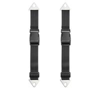 Verrou de couvercle indésirable - Nylon/métal, fermeture panier déchets, sûr | sangles réglables serrures conteneur protection extérieure Patio anti chat chien renards ratons laveurs petits