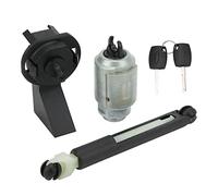 Verrou de déverrouillage du capot avec 2 clés Remplacement ABS en métal haute durabilité pour MK2 2004 2012 Ajustement direct OE 1355231 4556337 1343577 4M5AA16B970AB Kit de
