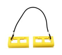 Verrou de direction hydraulique pour moteurs hors-bord, écart de 10,2 cm pour arbre de direction de 1,9 cm, construction en plastique durable, noir