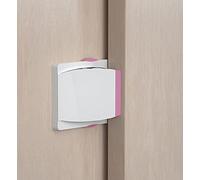 Verrou de fenêtre autoadhésif pour fenêtre coulissante - Entrebâilleur de ventilation de fenêtre coulissante - Sécurité enfant - Loquet pour armoire de terrasse