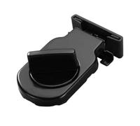 Verrou de fenêtre de sécurité réglable pour terrasse ou chambre à coucher coulissante Noir 6,4 x 4 x 1,6 cm