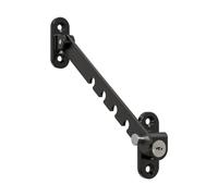 Verrou de fenêtre et de porte en acier au carbone - Entrebâilleur de fenêtre pour enfants - Pour maisons et crèches