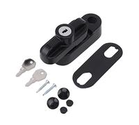 Verrou de fenêtre - Forte performance antivol, fonctionnement fluide, alliage d'aluminium durable, installation facile pour tous les types de fenêtres, design élégant (type 2)