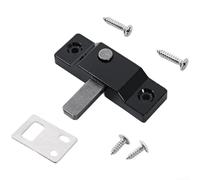 Verrou de fenêtre pliable robuste en acier inoxydable et alliage de zinc pour une fixation fiable de porte coulissante (V)