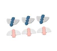 Verrou de Fenêtre pour Garçon et Filles 6 Pièces en Abs Sécurité | Installation sans Perçage, Lot de 6, pour Porte et Fenêtre, Protection Anti-accident