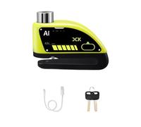 Verrou De Frein À Disque Pour Moto Roue Rechargeable Sécurité 120db Avec Clés Bloque Disque(Type 1)