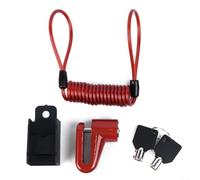 Verrou de frein à disque pour scooter électrique M365 en alliage robuste avec deux clés - Couleur noire - Pour utilisation privée - Construction solide - Résistant aux dommages - Facile à transporter