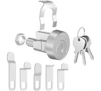 Verrou de gobelet à 5 broches en alliage de zinc conçu pour boîte aux lettres C9100 avec sécurité améliorée et durabilité par tous les temps (B)