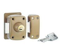 Verrou de haute sûreté Transit à double cylindre 45 mm