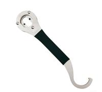 Verrou de pédalier pour enlever la bague et clé multifonction de réparation de vélo, en acier inoxydable, outil de verrouillage pour le retrait de la bague, l'entretien des essieux et la maison
