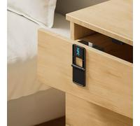 Verrou de placard, serrures électroniques intelligentes NFC pour tiroir, serrure à carte sans clé sans perçage avec technologie de capteur pour placard en bois, armoire, meubles de garde-manger