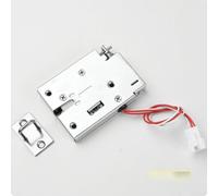 Verrou de placard solénoïde 12 V DC, loquet électronique de rangement électronique, force de traction réglable en acier inoxydable, pour distributeur automatique (B)