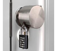 Verrou de poignée de porte, dispositif de verrouillage de bouton de porte, couvercle pour désactiver la poignée de porte/robinet/valve, empêche de tourner le bouton de porte et l'accès au trou de serrure, empêche le fonctionnement du bouton (verrouillage suspendu par mot de passe)