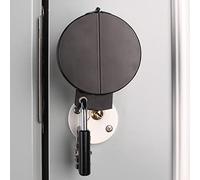 Verrou de poignée de porte, dispositif de verrouillage de bouton de porte, couvercle pour désactiver la poignée de porte/robinet/valve, empêche de tourner le bouton de porte et l'accès au trou de serrure, empêche le fonctionnement du bouton (verrouillage suspendu par mot de passe)