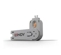 Verrou de port USB Type A Lindy, clé, orange, 40623